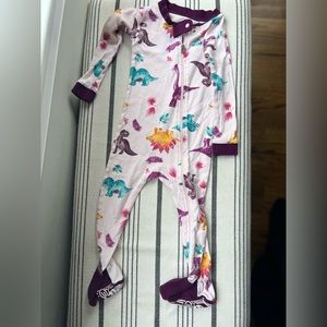 Burt’s Bees 12 Month Sleeper Pajamas Dinosaur